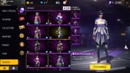 Violet Flame बंडल (Image via Garena)